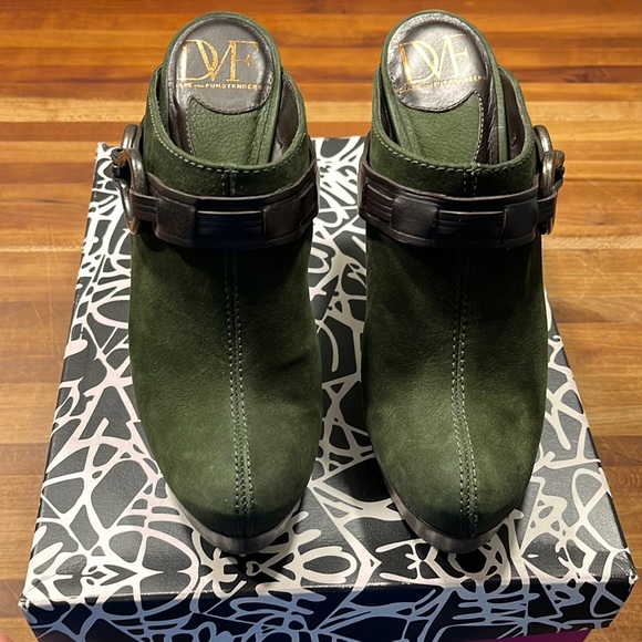 DVF Gorgeous Fawn Clog size 7.5 - Picture 4 of 9